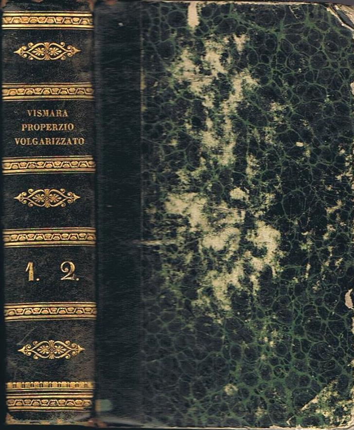 vismaraproperzio - Copertina